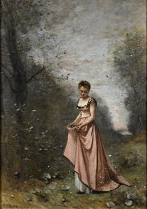 生命の春、1871 作： Jean Baptiste Camille Corot